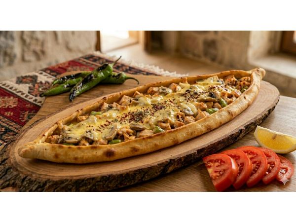 Piliçli Mantarlı Kaşarlı